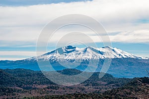 Tronador stratovolcano in the southern Andes