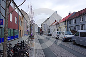 Random Street in Trondheim, Norway photo