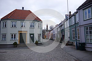 Random Street in Trondheim, Norway photo