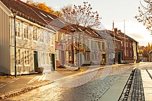 Trondheim cityscape Norway