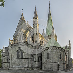 Trondheim Nidaros Cathedral Rear