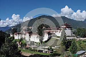 Trongsa Dzong, Trongsa, Bhutan. photo