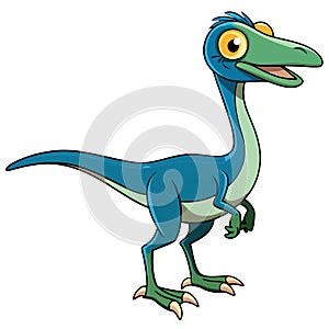 Troodon dinosaur, a Jurassic predato