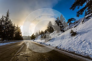 Troodos is the largest mountain range in Cyprus