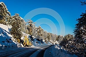 Troodos is the largest mountain range in Cyprus