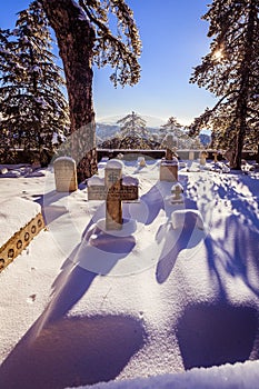 Troodos is the largest mountain range in Cyprus