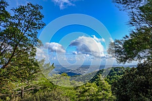 Troodos Mountain in Cyprus, a view from the top.