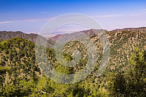 Troodos National Forest Park. Mountains of Cyprus