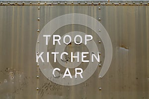 Troop Kitchen Car