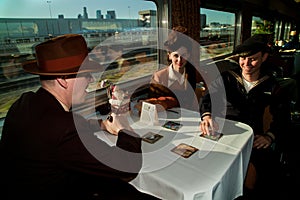 Troop Train Dinner Table