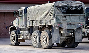 A Troop Truck at a US Marines Facilty in California