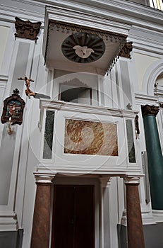 Tropea - Braccio del pulpito della Chiesa di San Michele photo