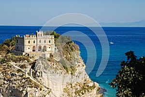 Tropea - Church on island photo