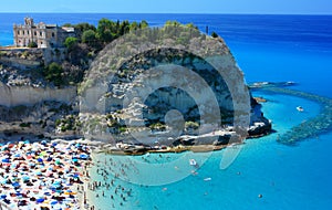 Tropea peninsola with beach photo