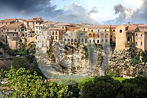 Tropea town in Calabria, Italy photo