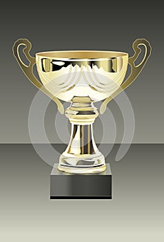 Trophy Cup Gold