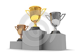 Trophy cups