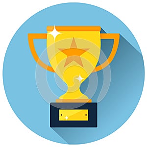 Trophy icon concept design