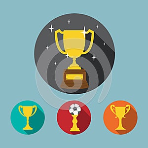 Trophy Icon Set