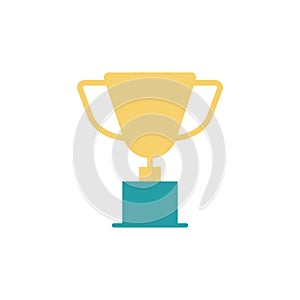 Trophy icon vector design templates simple and modern