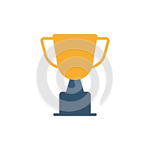 Trophy icon vector design templates simple and modern