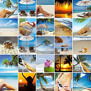 Tropic collage photo