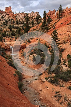 Tropic Ditch Waterfall Bryce Canyon National Park