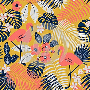 Tropic seamless pattern