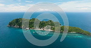 Tropical Apo Island. Philippines.