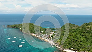 Tropical Apo Island. Philippines.