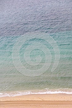 Tropical Beach. Aerial or Top View.