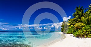 Tropical beach background