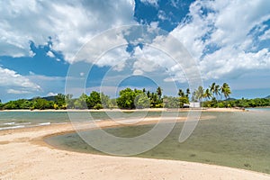 Tropical beach on the Busuanga island, Palawan, Philippines