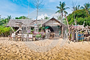 Tropical Beach Dining