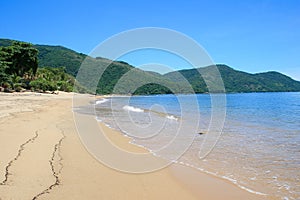 Tropical beach at Ilha Grande, Rio de Janeiro