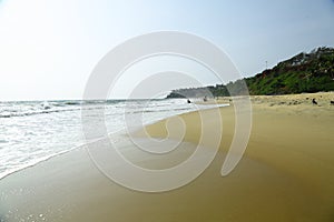 A tropical beach  from India. Varkala. Kerala.