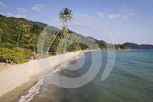 Tropical beach on Koh Chang Island