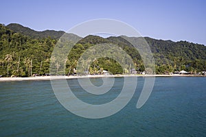 Tropical beach on Koh Chang Island