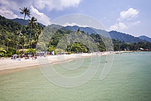 Tropical beach on Koh Chang Island