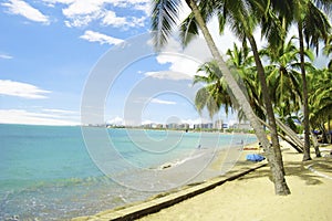 Tropical Beach - MaceiÃ³ beach in Alagoas