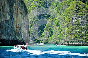 Tropical beach, Maya Bay