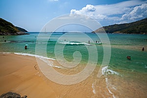 Tropical beach of Nai Harn