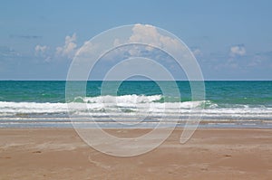 Tropical beach, Nature seascape