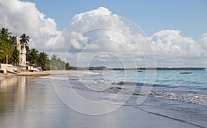 Tropical beach at Pernambuco, Brazil