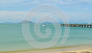 Tropical beach, Phuket, The south of Thailand