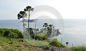 Tropical beach, Phuket, The south of Thailand