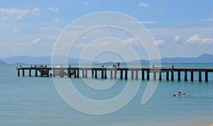 Tropical beach, Phuket, The south of Thailand