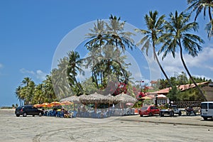 Tropical beach resort