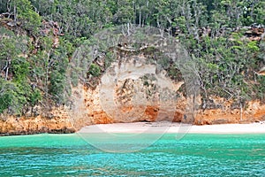 Tropical Beach Scene on Cayo Saetia, Cuba photo