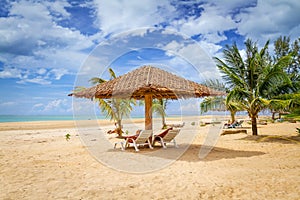 Tropical beach scenery